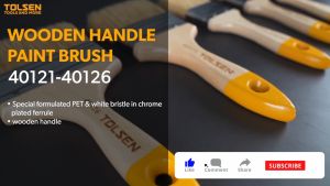 Cọ Sơn Cán Gỗ Tolsen (1inch - 2.5inch) 40121 - 40124