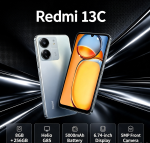 Redmi | 2026official Redmi 13C Smartphone 8+256GB Large Capacity Smart Convenient Powerful Performance Large Storage Unmatched Usability