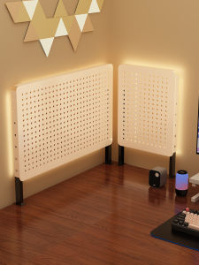 Desktop Hole Board Storage Rack Clamp Type Desk Organizer Display Stand Carbon Steel Material No Drilling Required