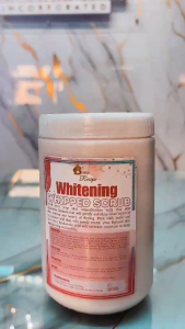Whitening Whipped Body Scrub Cream | Deep Moisturizing & Skin Brightening Formula