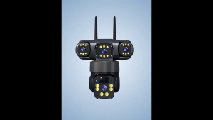 V380 PRO CCTV Camera Three Lens Solar Outdoor Waterproof Battery Powered 15MP 10x Zoom 4G SIM/WiFi Full Color Night Vision Auto Human Detection Two-Way Audio IP Security Cameras