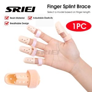 SRIEI 1PCS Finger Splint Brace Adjustable Aluminium Trigger Finger Splint
