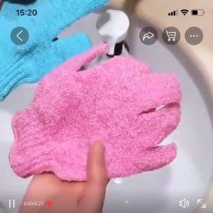 Bathroom Bath Gloves Scrubber Body Scrub WD-0332 KM