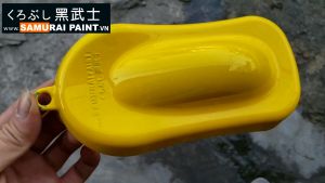 Sơn xịt Samurai Chính Hãng màu Vàng - 1728 (vàng tươi). 400ml