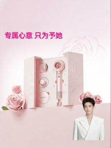 CONFU | High-Speed High-Power Pink Gold Gift Box Hair Dryer