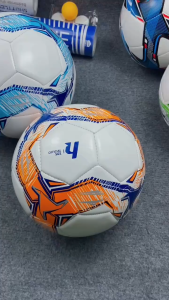 Quả Bóng Đá WIKA F123 Size Số 4 Số 5 - Banh Da Đá Bóng Tặng Kèm Kim Bơm + Lưới Đựng Bóng