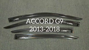 กันสาด คิ้วกันสาด คิ้ว ดำทึบ ฮอนด้า แอคคอด G9 Honda Accord 2013 2014 2015 2016 2017 2018 ใส่ร่วมกันได้