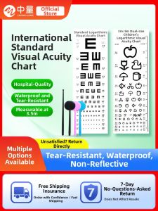 ZHONGLIANG | Bảng Kiểm Tra Cận Thị Cho Trẻ Em Sử Dụng Tại Nhà E và C Logarithm