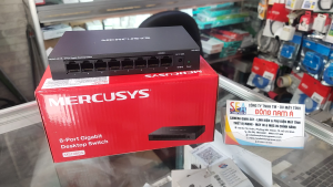 Mercusys Switch Để Bàn 5/8/16/24 cổng 10/100/1000Mbps Vỏ Kim Loại - MS105GS / MS108GS / MS116GS / MS124GS