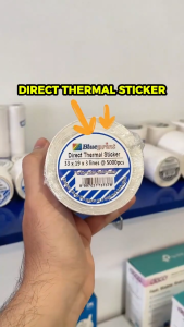 Blueprint Barcode Direct Thermal 50x20 1000 PCS 1 Line Kertas Label Stiker