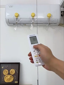 ใบพัดกระจายลมแอร์ ใหม่-แผ่นกระจายลมแอร์ ติดผนัง ป้องกันลมแอร์เป่าตรง แผ่นกระจายลมแอร์ ปรับได้360° ประหยัดไฟได้ดี