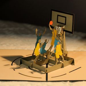 Creative Birthday Gift Folding Piano Shaped Paper Sculpture Handwritten Valentines Day Card for Boyfriend High End Sensation