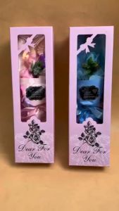 Flower With Light And Hard Box Gifts For Valentines