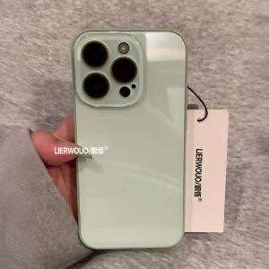 LIANGWU | Ốp Lưng Điện Thoại iPhone Bảo Vệ Camera Toàn Diện Màu Pastel Cảm Giác Mát Lạnh