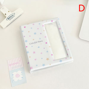 (Ce14)Cartoon Photo Booth Album For 40 Pcs 2x6 Inch Photo Strips Bookmark 20 Pcs 4x6 4R Photo Holder Small Card Storage Book