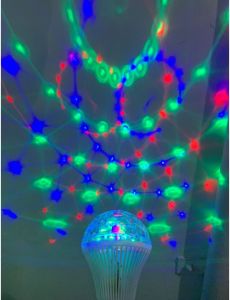 Lampu Disco Putar LED Warna-Warni - Bohlam Lampu Disko LED E27 Full Color - Lampu Hias LED