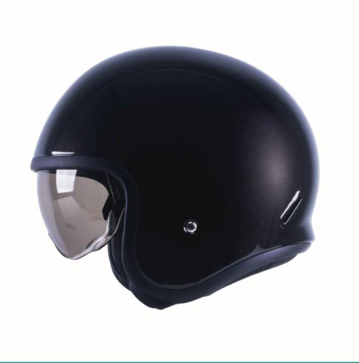 NEW) ZS-389 HELMET CLASSIC RETRO WITH DOUBLE VISOR OPENFACE Zeus