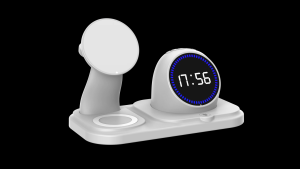 3 in 1 Magnetic Wireless Charger Fast Charging For iP 17 Apple Watch Earbuds AirPods Pro iWatch