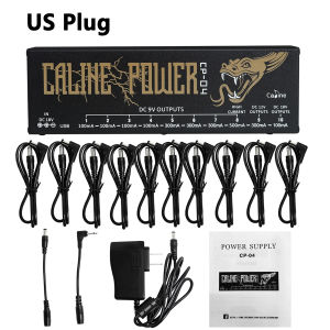 IRIN | Caline CP-04 Electric Guitar Effect Pedal Power Supply 10 Isolated Outputs (9V 12V 18V) Short Circuit /Overcurrent Protection