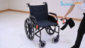 รับประสบการณ์ รุ่น Agile เบาโคน 18" และ 20" รถเข็นผู้ป่วย/ฟู รถเข็น อลูมิเนียม วีลแชร์การแพทย์ กระบวนการน้ำหนัก สระสมบูรณ์ Light Aluminum Wheelchair