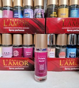 Parfum Murah best seller Victoria Secret LAmor 30ml Spray/10ml Non Alkohol (harga tertera untuk 1 PCS)