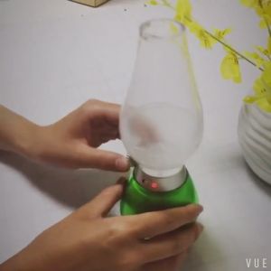 โคมไฟLED สำหรับตกแต่ง ทรงตะเกียง เปิด-ปิด โดยใช้ลมปากเป่า