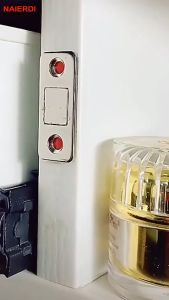 2pcs/Set Magnetic Cabinet Catches Magnet Door Stops Hidden Door Closer With Screw For Closet Cupboard Furniture Hardware