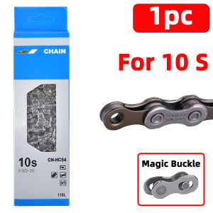 PINMOAP 1PC Bike Chain 6/7/8/9/10/11 Speed Universal Bicycle Chain Anti Rust Steel Links Fit MTB Road Bike Cycling Repair Parts