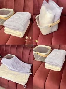 140x70cm Coral Trim Oversized Bath Towel Quick-Dry Bubble Fleece Material PP03