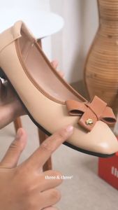 THREE & THREE - Sepatu Kerja Women Slip On Loafer Formal Wanita 2630-2