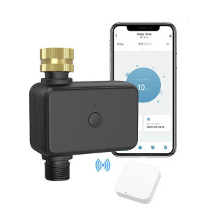 Tuya ZigBee vườn nhà thủy lợi hẹn giờ tưới nước với Brass xoay Wifi hẹn giờ tưới nước điện thoại di động điều khiển từ xa