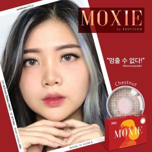 Softlens Moxie Natural Look Ala Korea Normal & Minus ( -0.50 s/d -6.00 ) Soflens By Exoticon