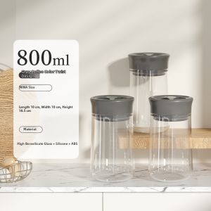MR.Bin | Transparent Food-Grade Storage Airtight Jar