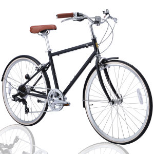[SG SELLER] PANTHER FUN-M Series 26inch CRMO Frame City Male Student Couple Fashion Bike SHIMANO 7-speed Full Aluminum parts Caliper Brake Commuting Work School Daily Riding
