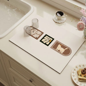 DMF | Water Absorbent Quick Drying Diatomite Non-wash Insulation Placemat