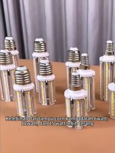 Ecolamp Lampu LED Corn Segi Lima Hemat Energi Super Terang