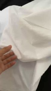 Vải Khổ Lớn 2m4 Kate Bột Poly Trắng In Hoa văn Chìm - Không Co Giãn - May Màn Cửa Bộ Ga Trải Giường Vỏ Gối