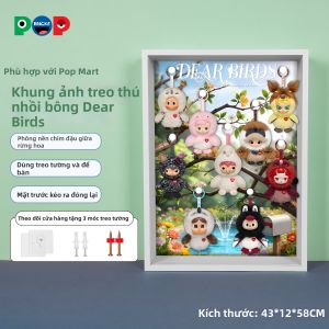 POP BRICKS | Khung Hiển Thị Series Dear Birds của POP MART