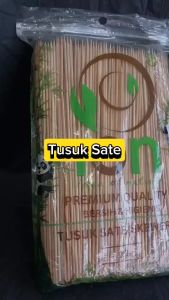 Tusuk Sate Bambu Panjang 20cm-21cm Isi 500gram
