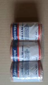 BSN Tensocrepe Verban Elastis BSN 3" Lebar 7.5 cm Panjang 4.5 m Perban Elastis untuk Keseleo & Cedera