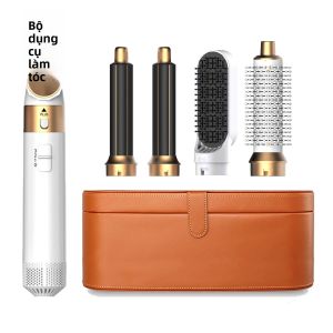 Máy Sấy Tóc 5 Trong 1 Tích Hợp Lược Chải Máy Uốn Và Máy Duỗi Tóc Làm Khô Nhanh Tạo Kiểu Tóc Điện Cho Người Lớn