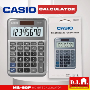Do It Home Casio MS-80F 8 Digits Calculator Mini Desk Type