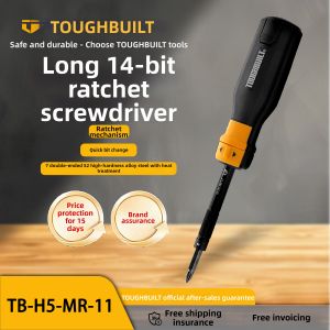 Toughbuilt | Dual-Head Ratchet Screwdriver Multi-Function Bits Set