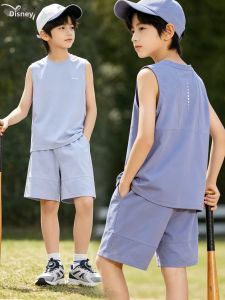 Disney | Boys Quick-Dry Sports T-shirt and Vest Set
