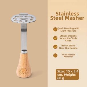 MEIDI | Baby Safe Potato Masher 304 Stainless Steel