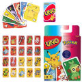 UNO Emoji ครอบครัวตลกเกมกระดานความบันเทิงสนุกเล่นไพ่กล่องของขวัญ Uno การ์ดเกม. 