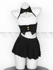 Sweet Short Skirt Maid Uniform Cosplay Costume Three-Band Rabbit Butler Cute Strap Tailor-made Uniform Cosplay Props