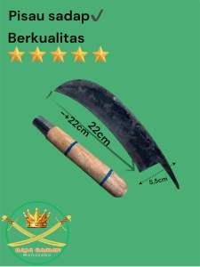 Pisau sadap aren berkualitas