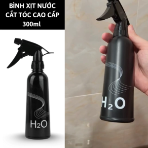 Bình xịt nước H2O Bình Xịt nước cắt tóc chuyên nghiệp Barber Shop Dung Tích 300ml