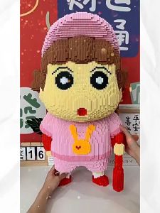 ️现货️ReadyStocks YS1878 Connection Sin Chan Nini building blocks toys YS1878 棒球 妮妮 蜡笔小新 拼装 积木 玩具 成年人 高难度